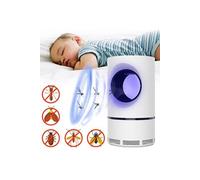 100 pcs Anti-Moustique Lampe, Tueur de Moustiques, Piège à Mouche électrique, Non Toxique pour, Destructeur Insecte, Pas de Chimique USB UV Attirer