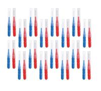 100 Pcs Brossettes Interdentaires Sûre Portable Sanitaire Cure-Dents Brosse Soie Interdentaire Brosse A Dents - Gratte-Langue