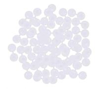 100 PCS Cache-vis Bouchon à Vis Couvertures à Vis Stocker et Décoration Toutes Les Vis pour Vis à Tête Plate/Cruciforme/Étoile,Blanc