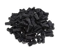 100 Pcs Crochet Stop Lock Verrouillage Sécurité Cadenas Antivol Noir 6mm