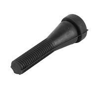 100 PCS Doigts De Plumeuse De Poulet pour Machine De Plumeuse De Volaille, Épilation en Poultry Epilator Caoutchouc Doigt Plumeuse Picker pour Poulet, Canard, Plumes D'oies (Le Noir)
