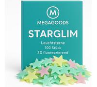 100 pcs étoiles lumineuses autocollants muraux 3D fluorescents pour chambre à coucher FR.