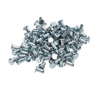 100 Pcs Goujons de Pneu Universels de Vélo, Goujons de Pneu de Vélo de Vélo d'hiver, Vis de Goujon de Pneu de Roue de Voiture Antidérapantes Haute Résistance avec Vis en Carbure