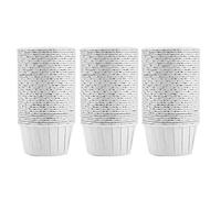 100 Pcs Grands Revêtements De Petit Gâteau De Papier Rond Gâteau Gâteaux Tasses Étuis à Muffins Maison De Mariage(# 1Blanc)