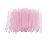 100 PCS Jetable Poussoir à Cuticules en Vrac, Bâtonnets de Soin des Ongles, Bâton de Nettoyage pour Cuticules, Manucure et Pédicure pour Ongles pour Hommes et Femmes(rose)