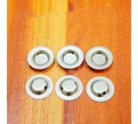 100 pcs/lot 18650 pointe de capuchon de batterie au lithium peut être soudé par points capuchon en acier inoxydable pôle positif batterie négative accessoires-9.5-6.0 MM