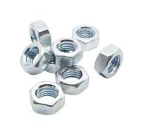 100 pcs/lot filetage métrique DIN934 M2 M2.5 M3 M3.5 M4 M5 M6 écrous hexagonaux en acier(M2.5-100pcs)