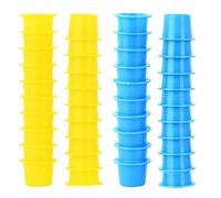 100 Pcs/Lot Jetable Tatouage Encre Tasses One-Off Corps Art Tatouage Encre Pigment Conteneur Support De Tasse Cas