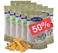 100 pcs. Lyra Pet® Os à mâcher fourré à la panse env. 15 cm MHD 11/2025