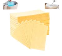 100 Pcs Multi-Surface Floor Cleaner Tablets,Fast Dissolvable and Ultra-Concentrated,Portable Mopping Solution,Multi-Effect Floor Cleaning Sheets for Hardwood,Tile,Laminate & More (yellow)