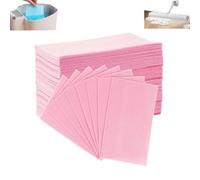 100 Pcs Multi-Surface Floor Cleaner Tablets,Fast Dissolvable and Ultra-Concentrated,Portable Mopping Solution,Multi-Effect Floor Cleaning Sheets for Hardwood,Tile,Laminate & More (pink)
