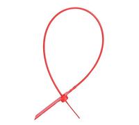 100 Pcs Multifonctionnel Jetable Étiquette Câble Cravates en Fil Zip Liens Coloré Identification Marque Signes Anti-vol Auto-Verrouillage Cravate(#2)