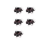 100 Pcs Noir 2 Fils 1x Support de Boîte de Cas de Batterie AA AA