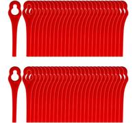 100 pcs PA6 Lames de Rechange compatibles avec Florabest Coupe Bordure LIDL FRTA 20 A1,FAT 18B2, FAT 18B3