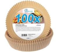 100 pcs Papier Cuisson pour Friteuse Friteuse à Air Chaud Grill Four Air frye...