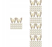 100 Pcs Papillons Ongles Travail Charmes Femmes