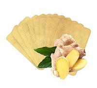 100 pcs Patch à Base de Plantes au Gingembre,Pâte de Gingembre Analgésique,soulage la fatigue, soulage la douleur des épaules, du cou, des mains, du dos, des pieds, des genoux