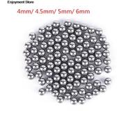 100 Pcs Pièces De Rechange 4mm 4.5mm 5mm 6mm Vélo Vélo Cyclisme Acier Roulement À Billes Ton Argent Vélos Boules De Remplacement