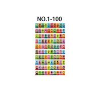 100 PCS Serie 1 Standard Amiibo Cartes pour Animal Crossing Frusde Compatible avec Nintendo Switch - 8,6*5,4cm