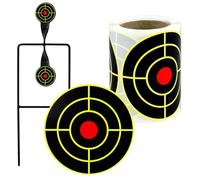 100 PCS Splatter Targets Stickers - Sticky Paper for Duel Tree & Metal Target Racks 7.6cm/2.99 inches