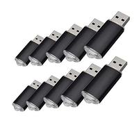 100 pcs USB Flash Drive USB 2.0 disque mémoire Memory Stick Pen Drive 128MB - noir