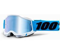 100 Percent Accuri 2 Novel, lunettes miroirs Bleu Clair/Blanc/Noir Bleu Réfléchissant Bleu Clair/Blanc/Noir Bleu Réfléchissant