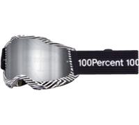 100 Percent Accuri 2 Samba, lunettes miroirs Noir/Blanc Argent Réfléchissant Noir/Blanc Argent Réfléchissant
