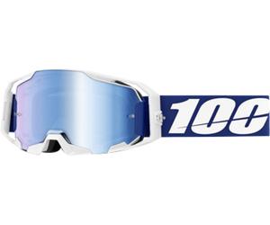 100 Percent Armatic Black, lunettes miroirs Bleu/Blanc Bleu Réfléchissant Bleu/Blanc Bleu Réfléchissant