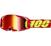 100 Percent Armatic Black, lunettes miroirs Rouge/Jaune Rouge Réfléchissant Rouge/Jaune Rouge Réfléchissant