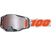 100 Percent Armega HiPer, lunettes miroirs Argent/Orange Argent Réfléchissant Argent/Orange Argent Réfléchissant