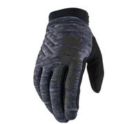 100 Percent Brisker, gants S Gris/Noir Gris/Noir