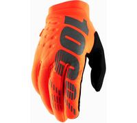 100 Percent Brisker, gants S Orange Néon/Noir Orange Néon/Noir