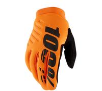 100 Percent Brisker, gants S Orange/Noir Orange/Noir