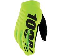 100 Percent Brisker, gants XL Jaune Néon/Noir Jaune Néon/Noir