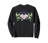 100 Percent Cute Pixel Heart Sweatshirt