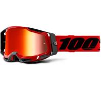 100 Percent Racecraft Mirror Mtb Goggles Rouge/Bleu Taille unique Unisex