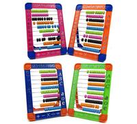 100 Perles Boulier Compter Les Nombres, Jouet Éducatif D'apprentissage Des Maths Pour Enfants D'âge Préscolaire