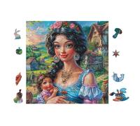 100 Piece Jigsaw Puzzle for Adults avec la Petite sirène 28x28cm Birthday Gift for Teens Adults Fun Hobby Perfect for Leisure Time Brain Exercise Gift