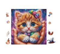 100 Piece Jigsaw Puzzle for Adults Chat in Hand 28x28cm Stress Relief Anxiety Rougeuction Puzzle Perfect for Office Workers Daily Unwind After Long Work Hours