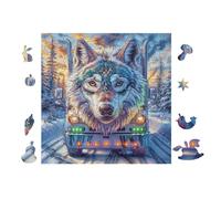100 Piece Jigsaw Puzzle for Adults Montagne des Loups Train 28x28cm Stress Relief Anxiety Rougeuction Puzzle Perfect for Office Workers Daily Unwind After Long Work Hours