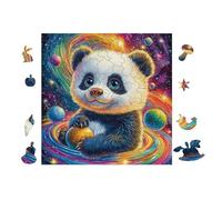 100 Piece Jigsaw Puzzle for Adults Panda 28x28cm Beginner Level Puzzle for New Players Easy Assembly Smooth Experience All Ages Friendly Gift