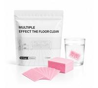 100 Piece Multiple Effect the Floor Clean, Dissolvable Floor Cleaning Tablets, Multi Effect Floors Cleaning Tablets for Hardwood, Tile, Laminate (Peach Wood Scent)