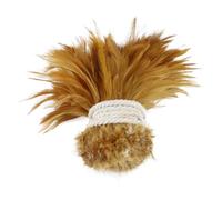 100 pièces/1 lot de plumes de coq naturelles décoration bricolage couture accessoire 10-15,2 cm plumes de faisan pour travaux manuels couleur naturelle