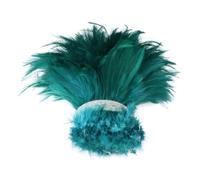 100 pièces/1 lot de plumes de coq naturelles décoration bricolage couture accessoire 10-15,2 cm plumes de faisan pour travaux manuels foncé EN8