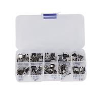 100 Pièces 10 Gren Type-C USB Prise Femelle Prise Droite Combo Coffret, Prise Lten Réparation Adaptateur de Remplacement pour Ordinateur, Souris Clavier Prise USB Pièces