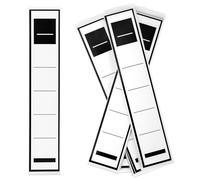 100 Pièces 19×3.6 cm Étiquettes pour Dos de Classeur, Étiquettes Autocollantes pour Dos de Classeur pour Bureau Bibliothèque Famille