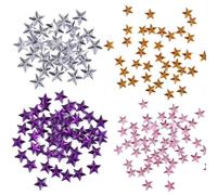 100 Pièces 3d Étoile Nail Art Décoration Mode Ongle Strass Diamant Cristal Nail Art Décor Goujon Manucure Bijoux Conseils