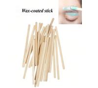 100 pièces/50 pièces/20 pièces Bâtonnets en bois pour l'épilation et les soins de beauté, bâtonnets en bois jetables pour la préparation et l'application de la cire d'épilation, copeaux de bois bois