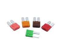 100 PIÈCES 5A 7.5A 10A 20A 25A 30A AMP Micro 2 Longue Jambe Fusible 9mm x 15.5mm Mini M2 Long Pied Automobile Fusible Insert Câblage de protection (Color : 30a)
