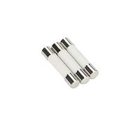 100 pièces 5x25mm fusibles Kits assortis de Tube de verre à soufflage rapide 0.5A 1A 2A 3A 4A 5A 6A 8A 10A 250V fusible de bornier de Rail DIN Câblage de protection (Color : 2a)